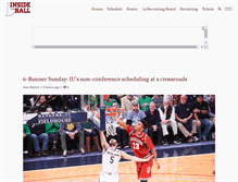 Tablet Screenshot of insidethehall.com